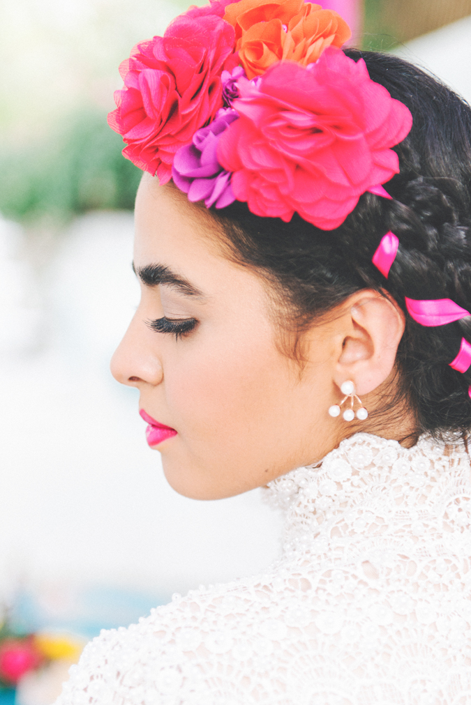 Step Out Of The Blush-Pink Comfort Zone With This Mexican Wedding Shoot