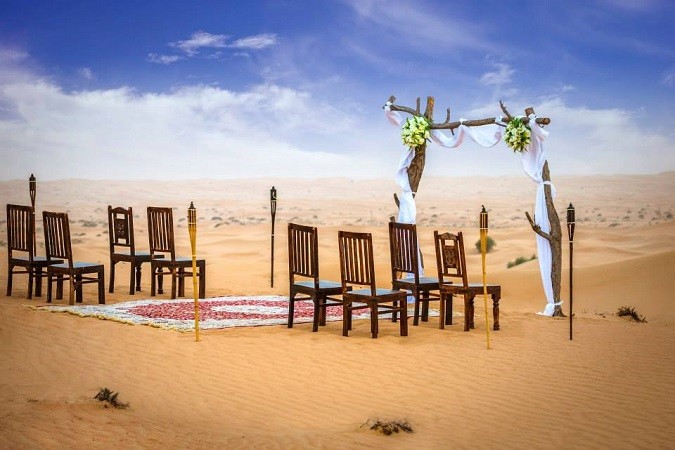 desert weddings