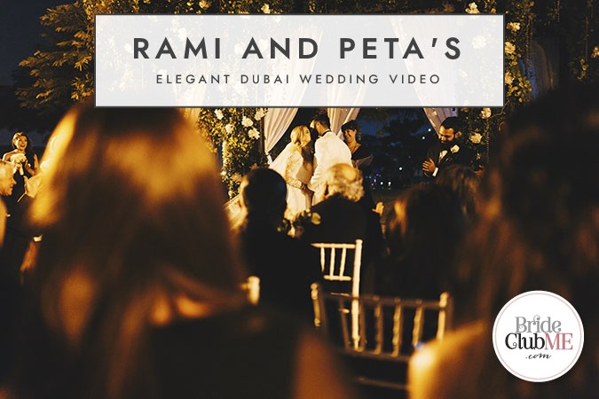 elegant dubai wedding video