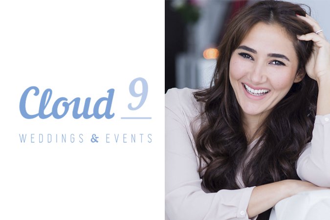 Above: Mennat Al Hammami, founder of Cloud 9 Weddings & Events.
