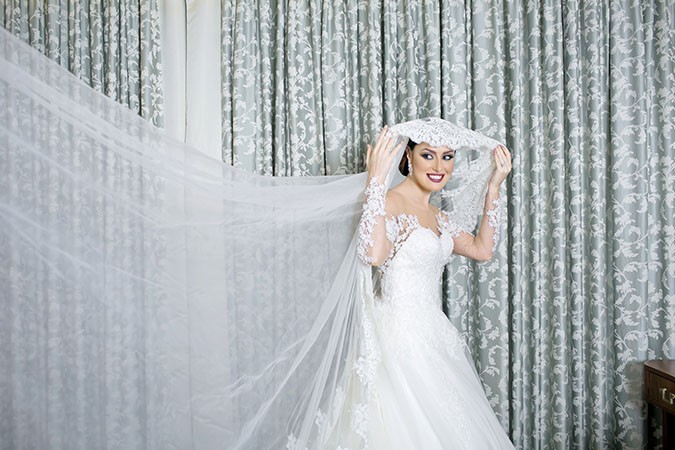 how to choose your wedding veil