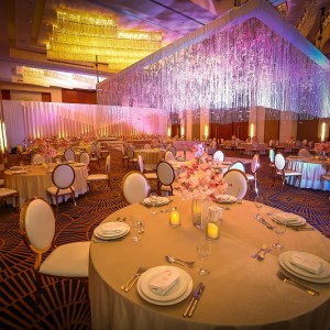 A Wedding Ballroom at Marriott Al Jaddaf, Dubai