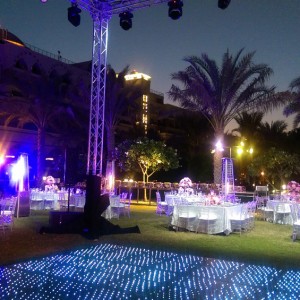 A wedding venue at Jumeirah Zabeel Saray