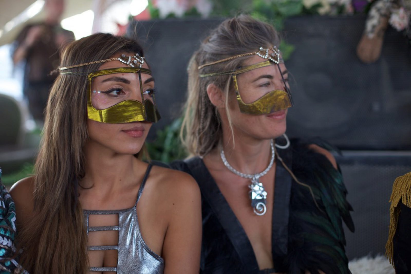 Burning Man wedding guests