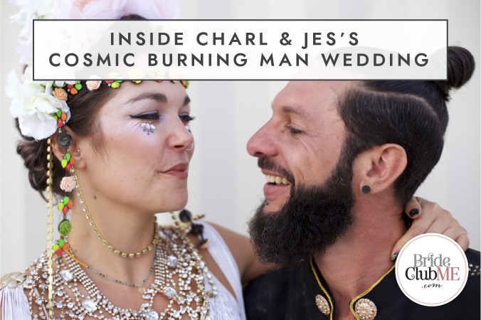 Inside Charl & Jes's Cosmic Burning Man Wedding