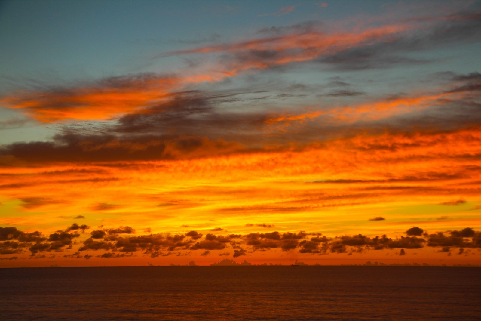 Mozambique sunset 