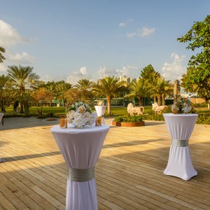 A beautiful wedding setup at Habtoor-Grand-Resort-Autograph-Collection