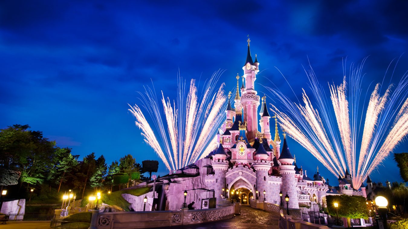 Disneyland Paris magic castle