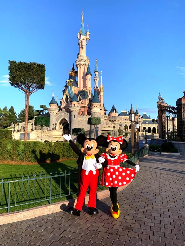 Mickey & Mini Mouse at Disneyland Paris