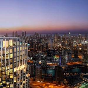 A hotel in the sky with open terraces-SLS Hotel and Residences