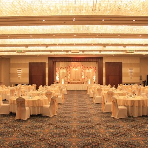 A Ballroom venue at the Crowne Plaza Deira