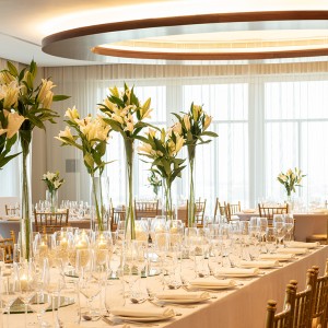 A beautiful indoor wedding venue at Sheraton, Mall of the Emirates