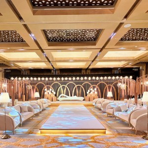 A ballroom at the Intercontinental RAK Mina Al Arab