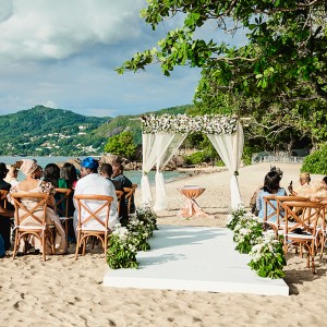 A beautiful wedding in The Seychelles