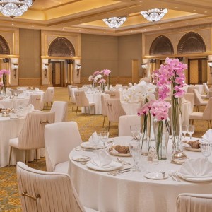 A stunning wedding venue in Abu Dhabi
