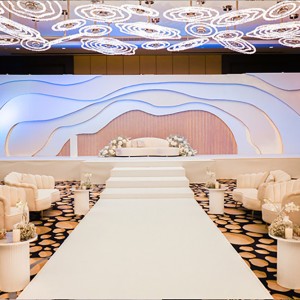 A stunning kosha at Grand Hyatt Abu Dhabi Emirates Pearl