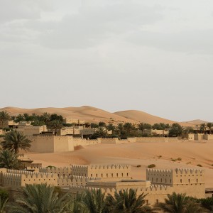 A serene desert venue at Qasr Al Sarab Desert Resort