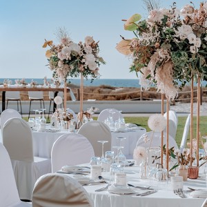 A beautiful outdoor Wedding Venue at Saadiyat Beach Club