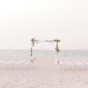 A wedding venue at Saadiyat-Rotana-Resort-Villas-Abu-Dhabi