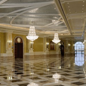 A beautiful foyer at The-Ritz-Carlton-Abu-Dhabi-Grand-Canal