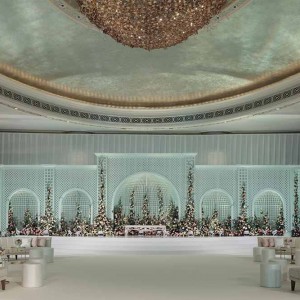 A beautiful wedding venue at St. Regis Abu Dhabi