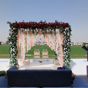A wedding setup from Ikigaii Planners