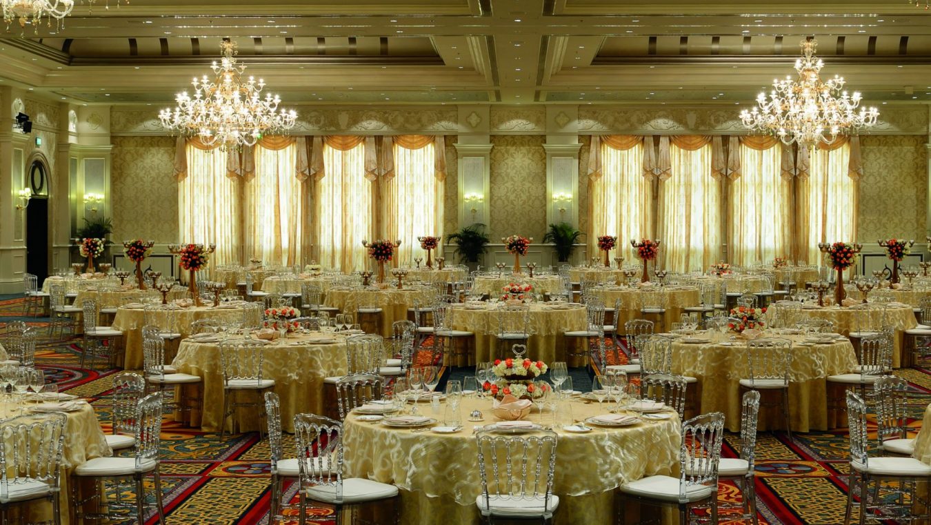 A ballroom at The Ritz-Carlton Abu Dhabi, Grand Canal