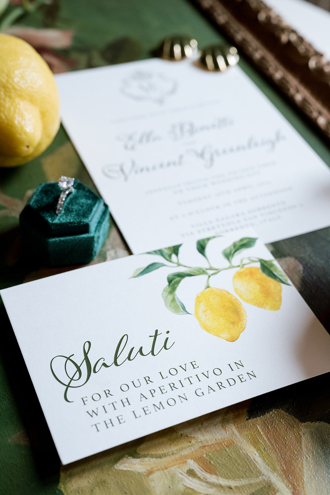 A card with a lemon from Ananya Cards