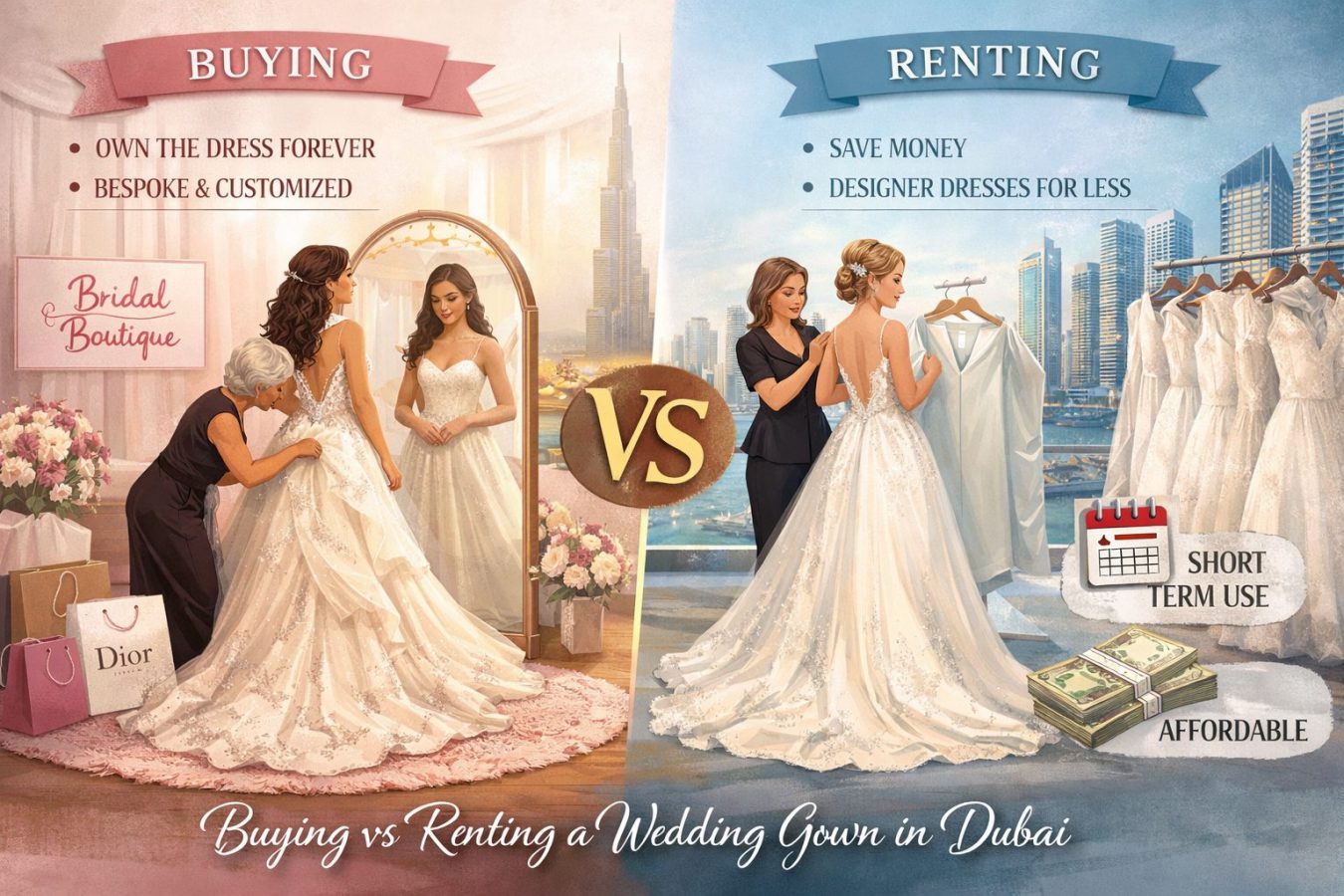 Dubai wedding dress boutique