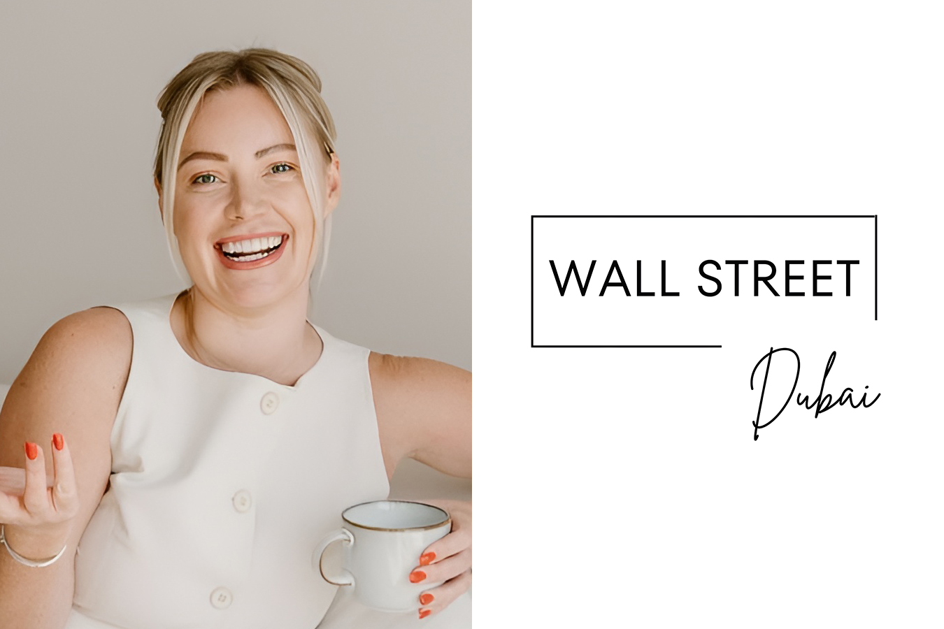 Above: Siobhan Anne Gillespie of Wall Street Dubai