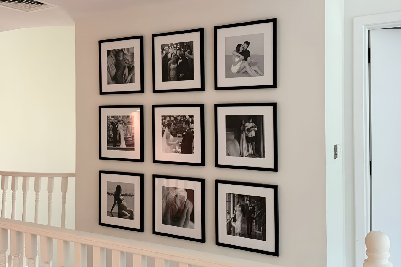 Signature 9-Square Frame by Wall Street Dubai